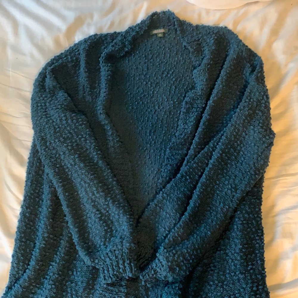 Teal Blue Cardigan